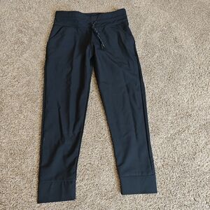 Black Athletic Pants – XL (Fits M), Drawstring Waist